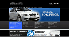 Desktop Screenshot of bmw.premier-service.co.uk